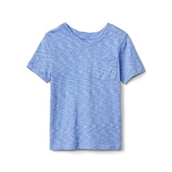 Футболка V-neck pocket slub tee