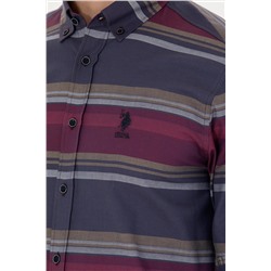 Erkek Lacivert Uzun Kollu Gömlek