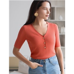 Джемпер тонкой вязки из вискозы с нейлоном