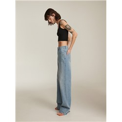 Jeans im Straight-Fit mit langem Bein