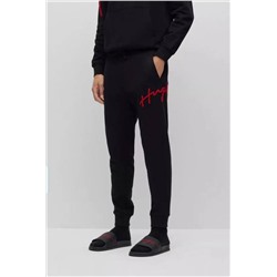 Мужские штаны джоггеры с вышитым логотипом  БОС*С