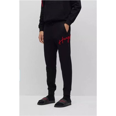 Мужские штаны джоггеры с вышитым логотипом  БОС*С