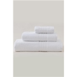 Martha Yüz Havlusu (TENCEL™) - Beyaz - 50x80 cm