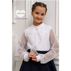 Блузка Олимпия длинный рукав