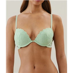 Sujetador push-up de encaje