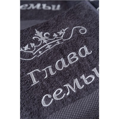 14419/4 Глава семьи полотенце махровое плотность 400 гр