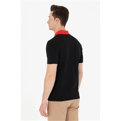 Erkek Siyah Polo Yaka Tişört