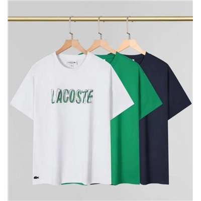 Хлопковая футболка  (3 цвета) ЛАКОСТ*Е