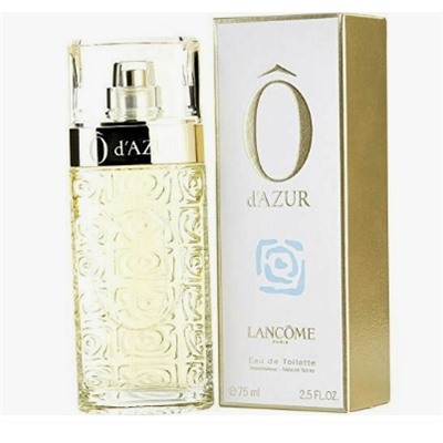 LANCOME O D’AZUR edt (w) 75ml + стоимость флакона