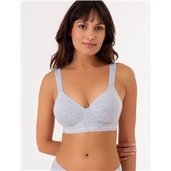 3PK MOLDED CUP CLOSED BACK BRAS WITH ADJUSTABLE STRAPS