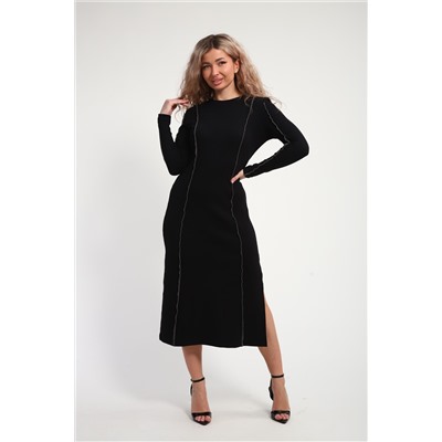 Платье женское кашкорсе со швом ПлЖ-01