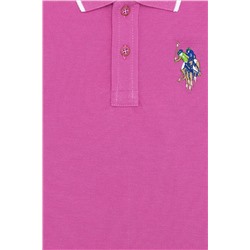 Erkek Çocuk Pembe Polo Yaka Tişört