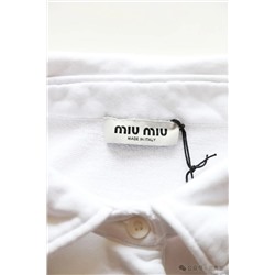 Свитшот с воротником - поло Mi*u Mi*u