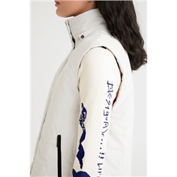 Chaleco acolchado capucha