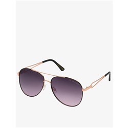 LADIES CLASSIC METAL RIM AVIATOR SUNGLASSES