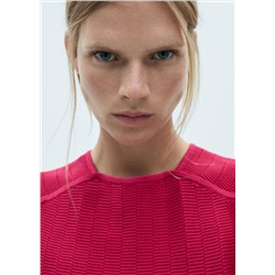 Top punto sin mangas