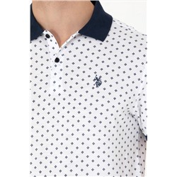 Erkek Beyaz Polo Yaka Tişört