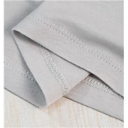 Женская асимметричная трикотажная футболка МО*КО