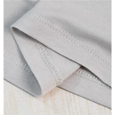 Женская асимметричная трикотажная футболка МО*КО