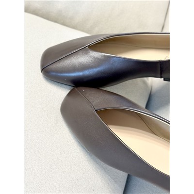 Женские кожаные туфли на плоской подошве, экспорт в Россию   Kar*i