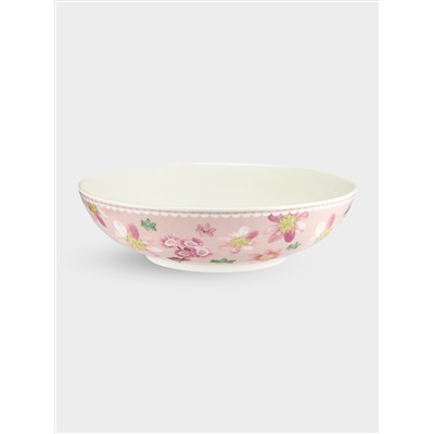 Тарелка суповая/салатник, 20 см, 0.75 л, розовая, Primula