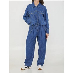 Джинсовая куртка  с лацканами    ЛОЕВ*Е 💛