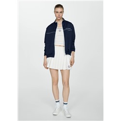 Top tirantes canalé