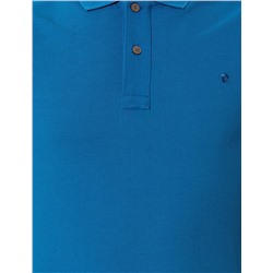 Mavi Slim Fit Polo Yaka Basic Tişört