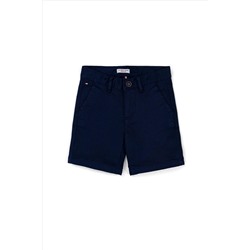 Erkek Çocuk Lacivert Dokuma Şort