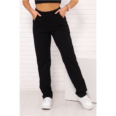 Брюки прямого кроя женские с карманами, Арт. 811