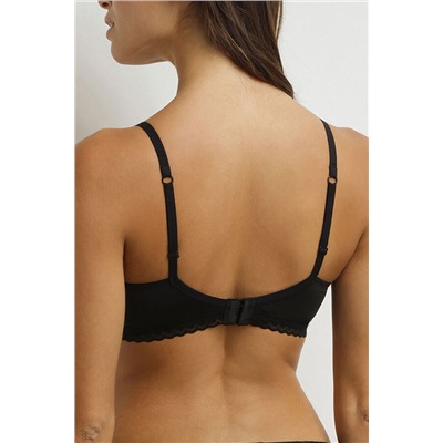 Sujetador con aros Foulard de microfibra