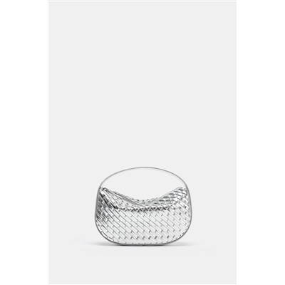 BRAIDED-EFFECT HANDBAG