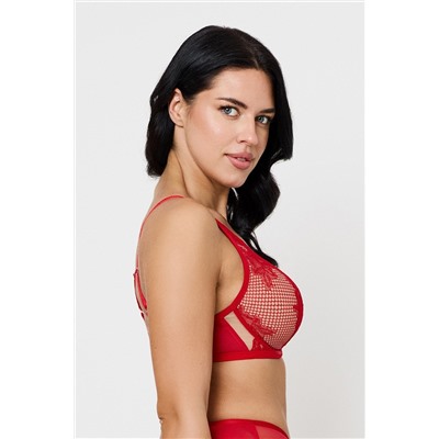 BELINDA RED Bralette soft Бюст SUBTILLE