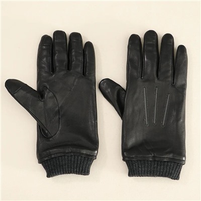 Мужские теплые кожаные перчатки Devre*d, экспорт