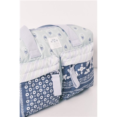 Neceser patchwork bolsillos