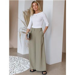 Джемпер фактурной вязки из вискозы с мягким люрексом