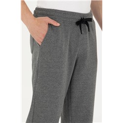 Erkek Antrasit Melanj Eşofman Altı