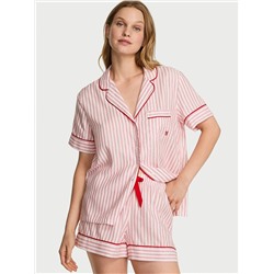 Victoria's Secret Flannel Short Pajama Set