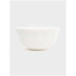 Салатник, 12 см, 0.3 л, белый, Elite