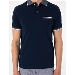 Lacivert Slim Fit Tişört