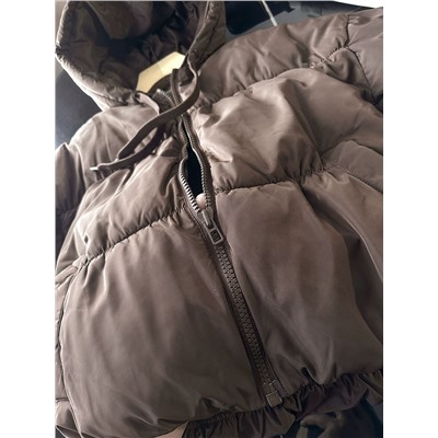 Женская теплая укороченная куртка Н*М