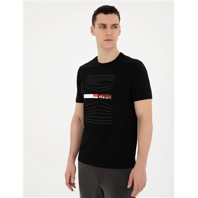 Siyah Slim Fit Tişört