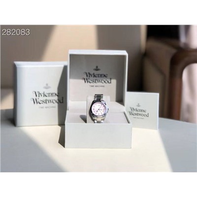 Женские наручные часы с розовым циферблатом  Vivienn*e Westwoo*d