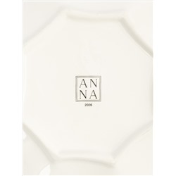 Блюдо, 20 см, керамика D, красное, Лошадка, Festival