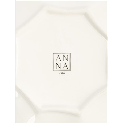 Блюдо, 20 см, керамика D, красное, Лошадка, Festival