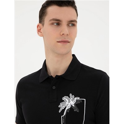 Siyah Slim Fit Tişört