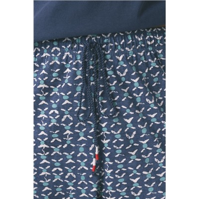 Pijama Capri 100% algodón Moomin azul