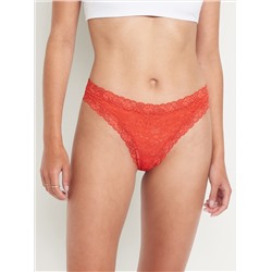 Lace Thong Underwear