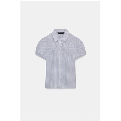 STRETCH POPLIN CHECK SHIRT