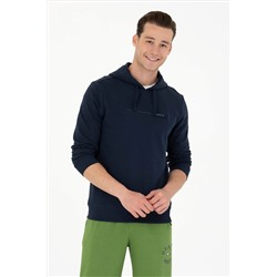 Erkek Lacivert Sweatshirt